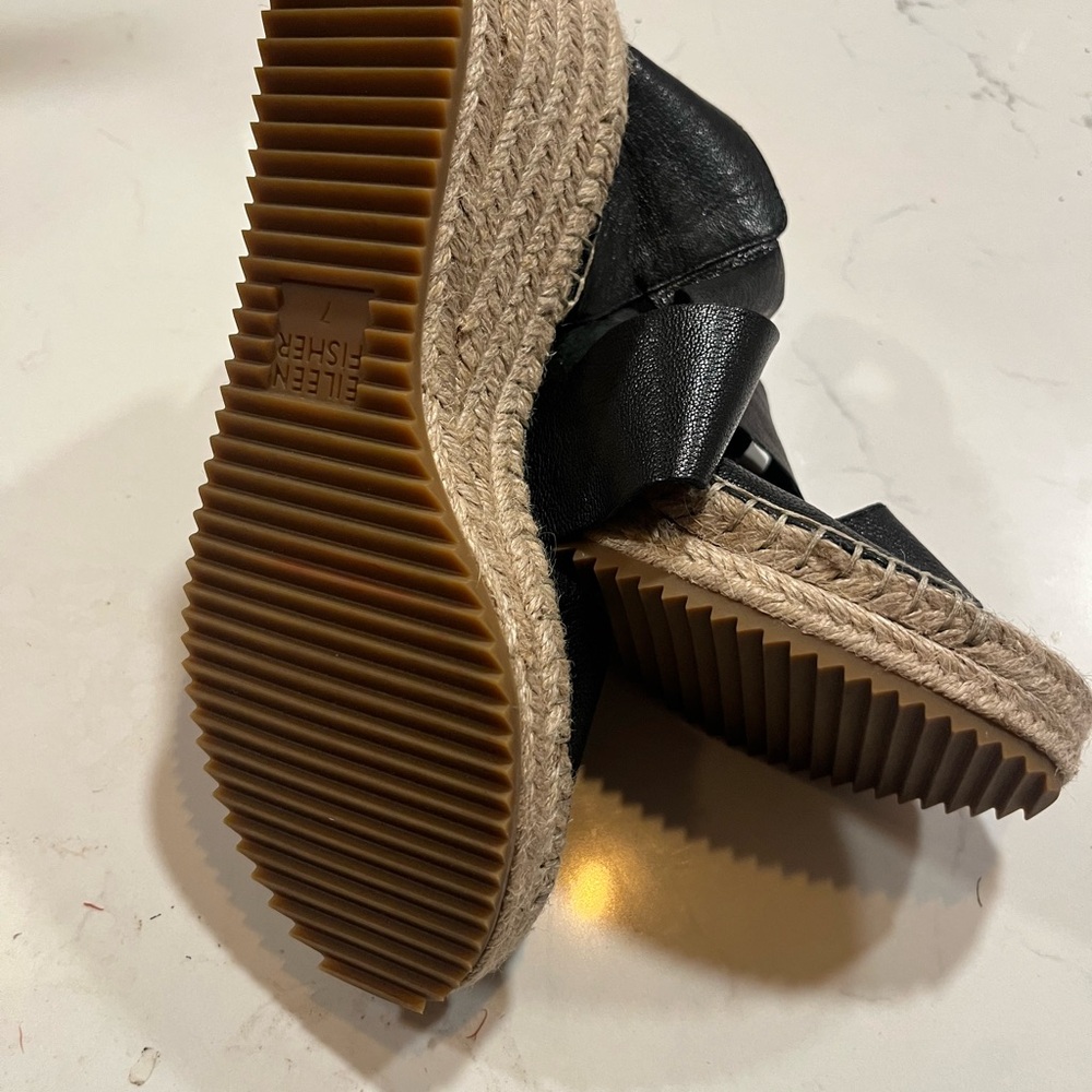 EILEEN FISHER Willow Sandals, 7M New - Picture 5 of 6